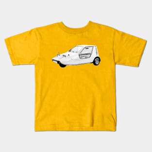 Classic Bond Bug car monochrome Kids T-Shirt